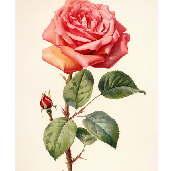 薔薇のアートポスター:rose_1f03 通販