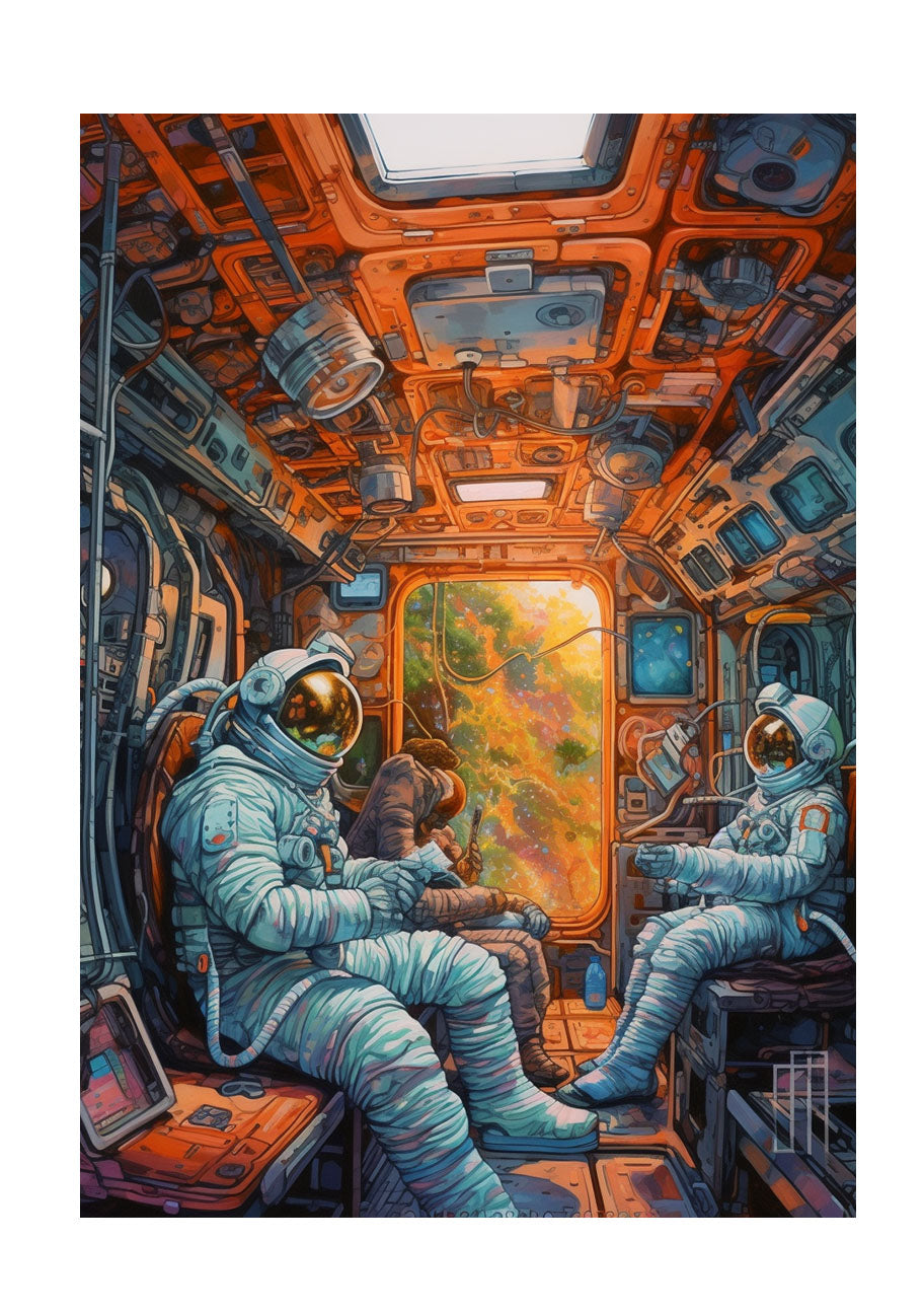 宇宙・宇宙飛行士のポスター