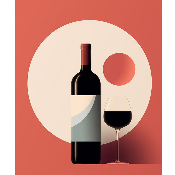 2024年 お歳暮・冬ギフト特集 ワインのアートポスター:wine_e3d3 通販 小物入れ